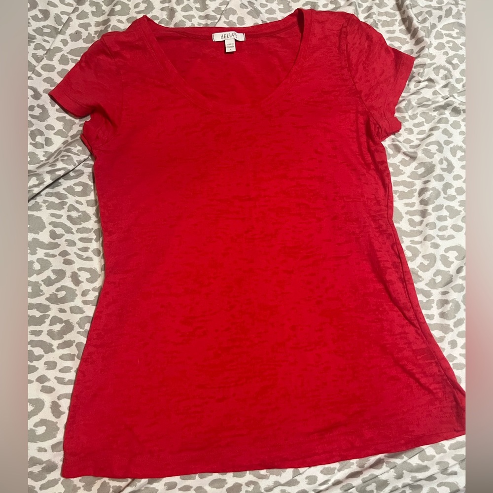 Short-sleeved, fitted, women’s top L